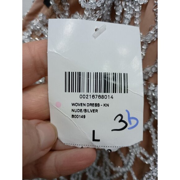 Forever 21 Silver and Tan Mini Dress - Picture 6 of 9